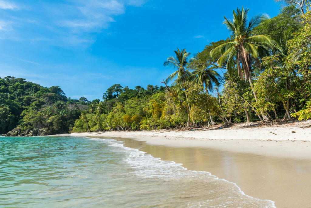 Plage tropicale incluse dans le circuit accompagné Costa Rica 