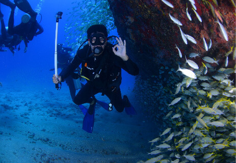 Immersion espagnol et certification Padi à Manta