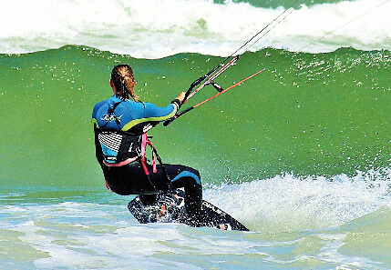 Cours d'espagnol et kite surf Manta
