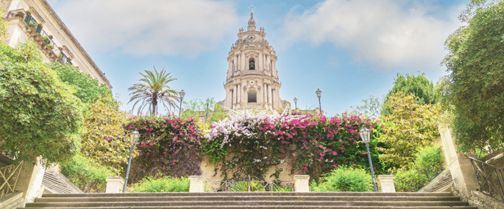 Cathédrale de San Giorgio à Modica, exemple du baroque sicilien