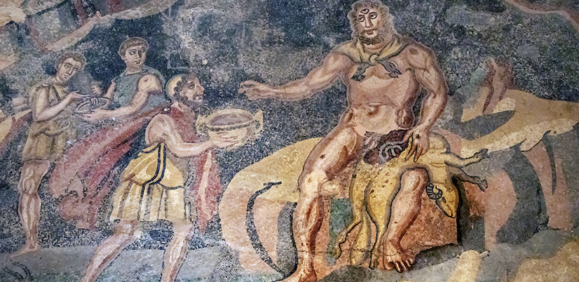 Pavement de mosaïques antiques classé UNESCO à Piazza Armerina