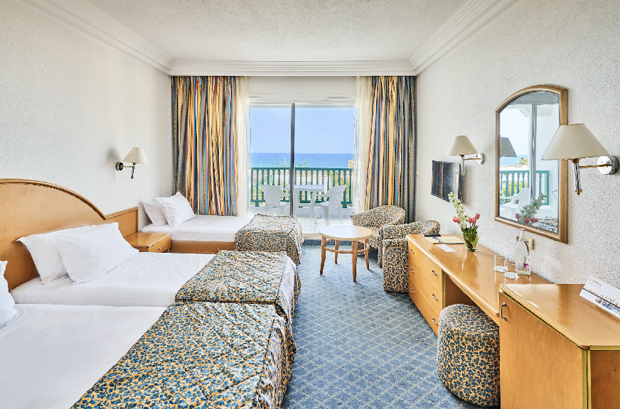 El Mouradi Palace - chambre standared triple