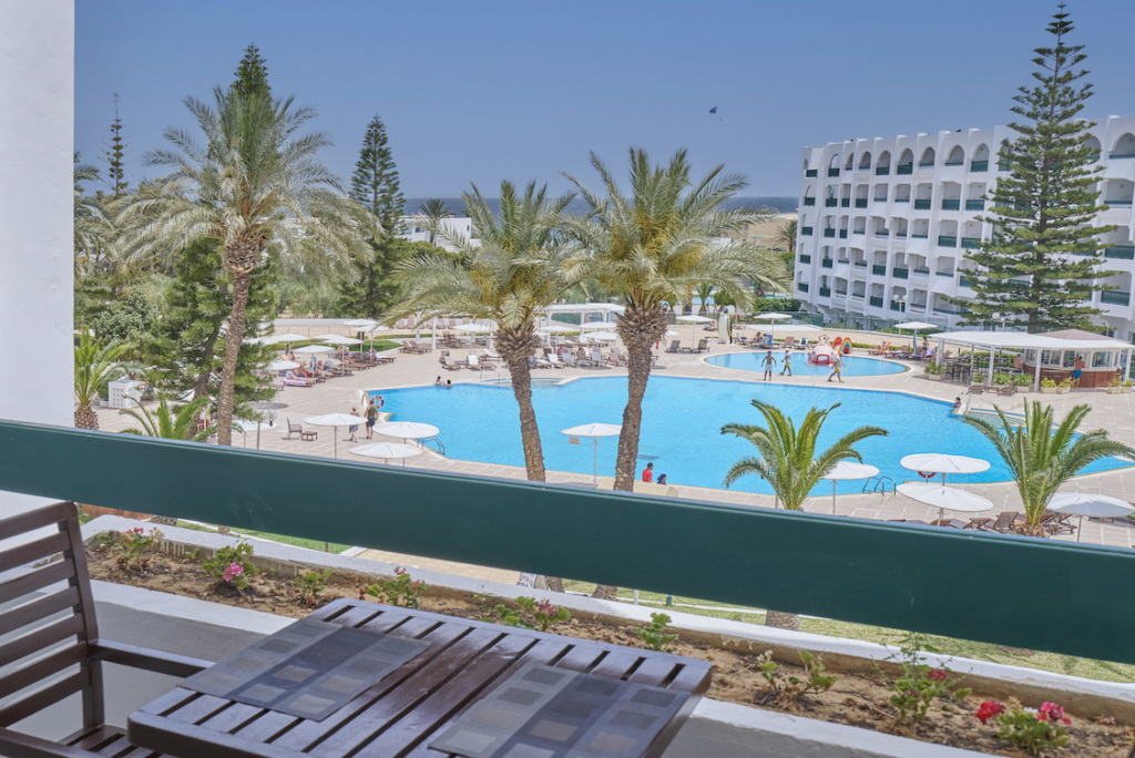 El Mouradi Palace-vue piscine