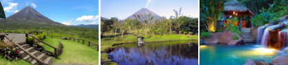 volcan Arenal, randonnée Mirador 1968, nature volcanique