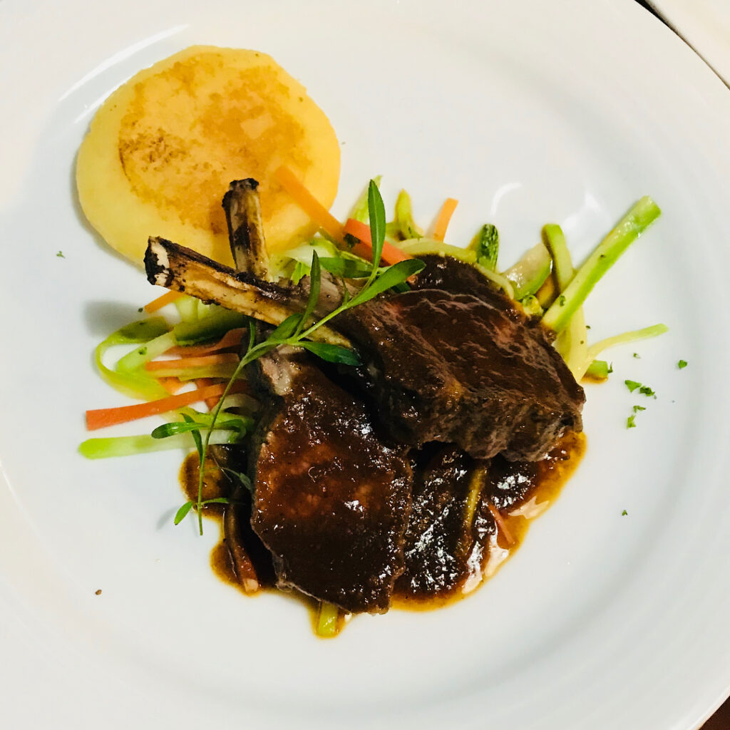 Succulent repas offert à l'hôtel Aguilosa de Osa au Costa Rica
