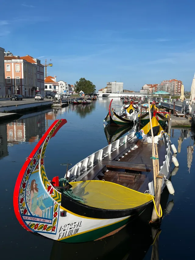 Promenade en moliceiro à Aveiro – circuit découverte Portugal 2026