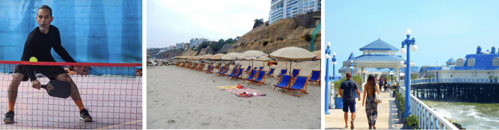 Voyage Pickleball au Pérou - Séances d’entraînement de Pickleball, plage et découverte du quartier Lacomar