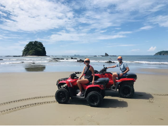 quad plage salvador famille punta mango carisal aventure