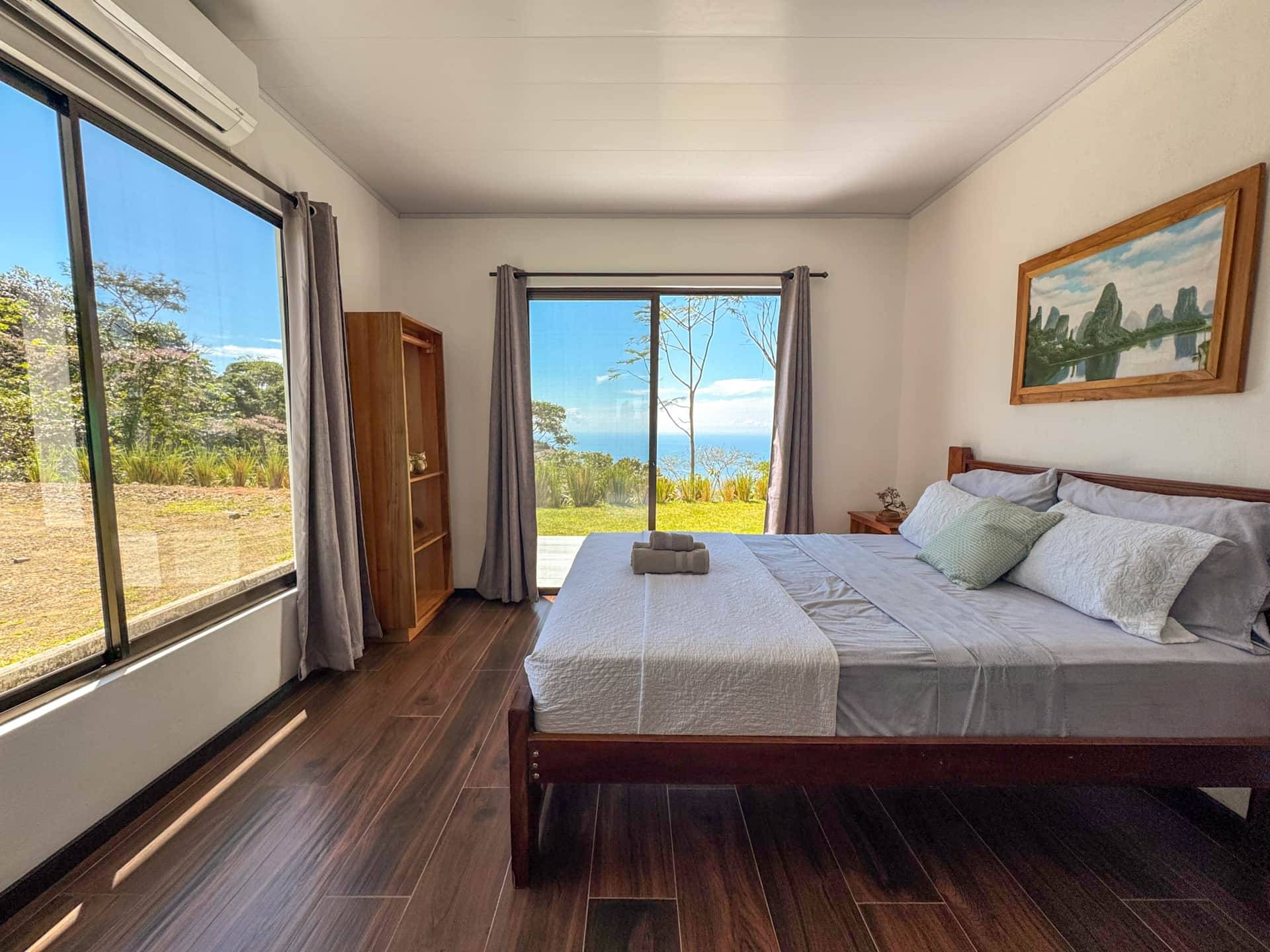 Chambre de la Villa #4 à Uvita Costa Rica avec vue panoramique sur l'océan